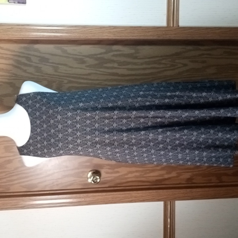 Old Navy Blue Halter Sheath Midi Dress, Beachy, Comfort, Casual, Office, Beachy - Picture 5 of 9